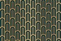 Art Deco Luxury Cyan and Gold Columns papiers peint