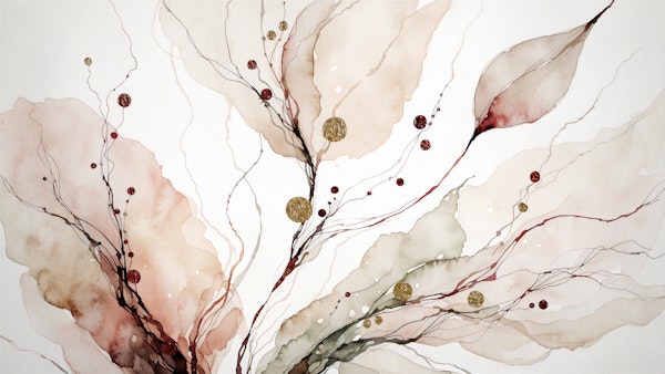Spring Meadow Abstract Texture