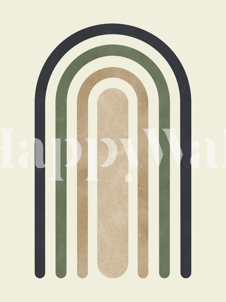 Tapeta Boho rainbow w pokoju