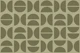 Simple Soft Mid-Century Semi Circles Vintage