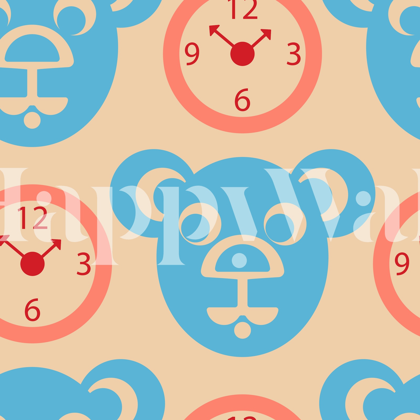 what-time-is-it-cute-kawaii-kids-bear-clock-wallpaper-happywall