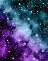 Purple Teal Galaxy Nebula 3 wallpaper