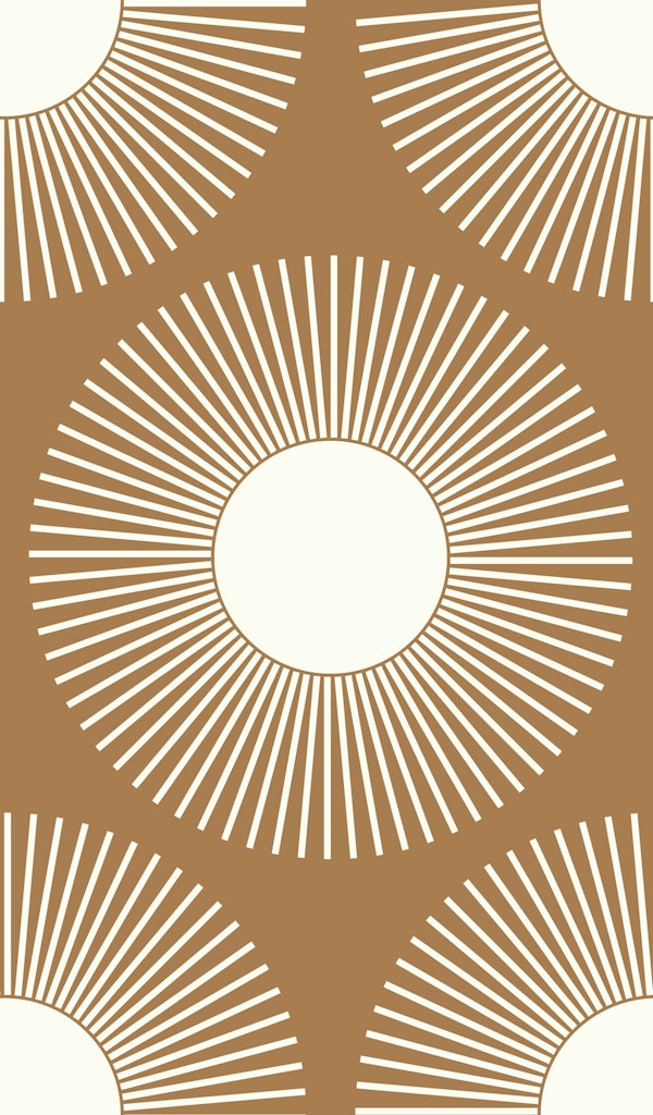 Warm spring sun in brown and off white