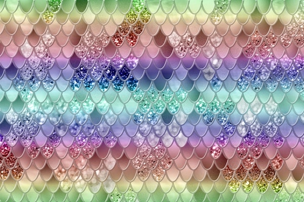 Rainbow Princess Mermaid Scales 3