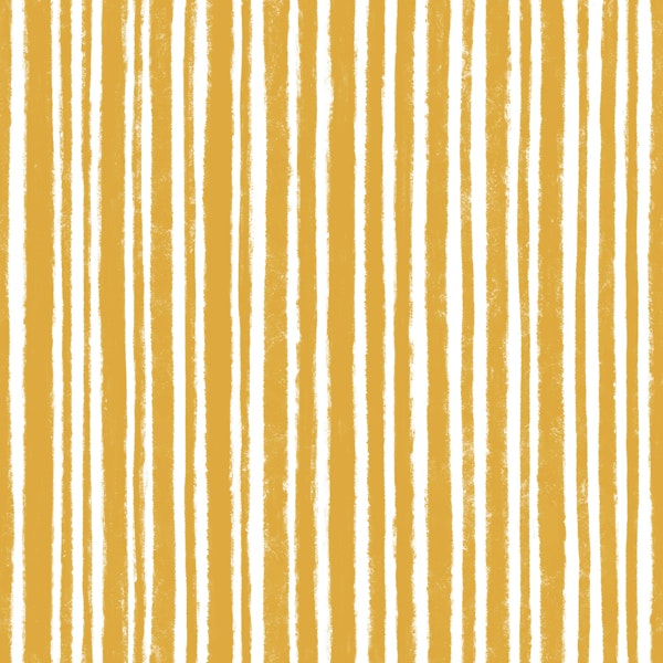Vertical and Textured Stripes Mustard Yellow