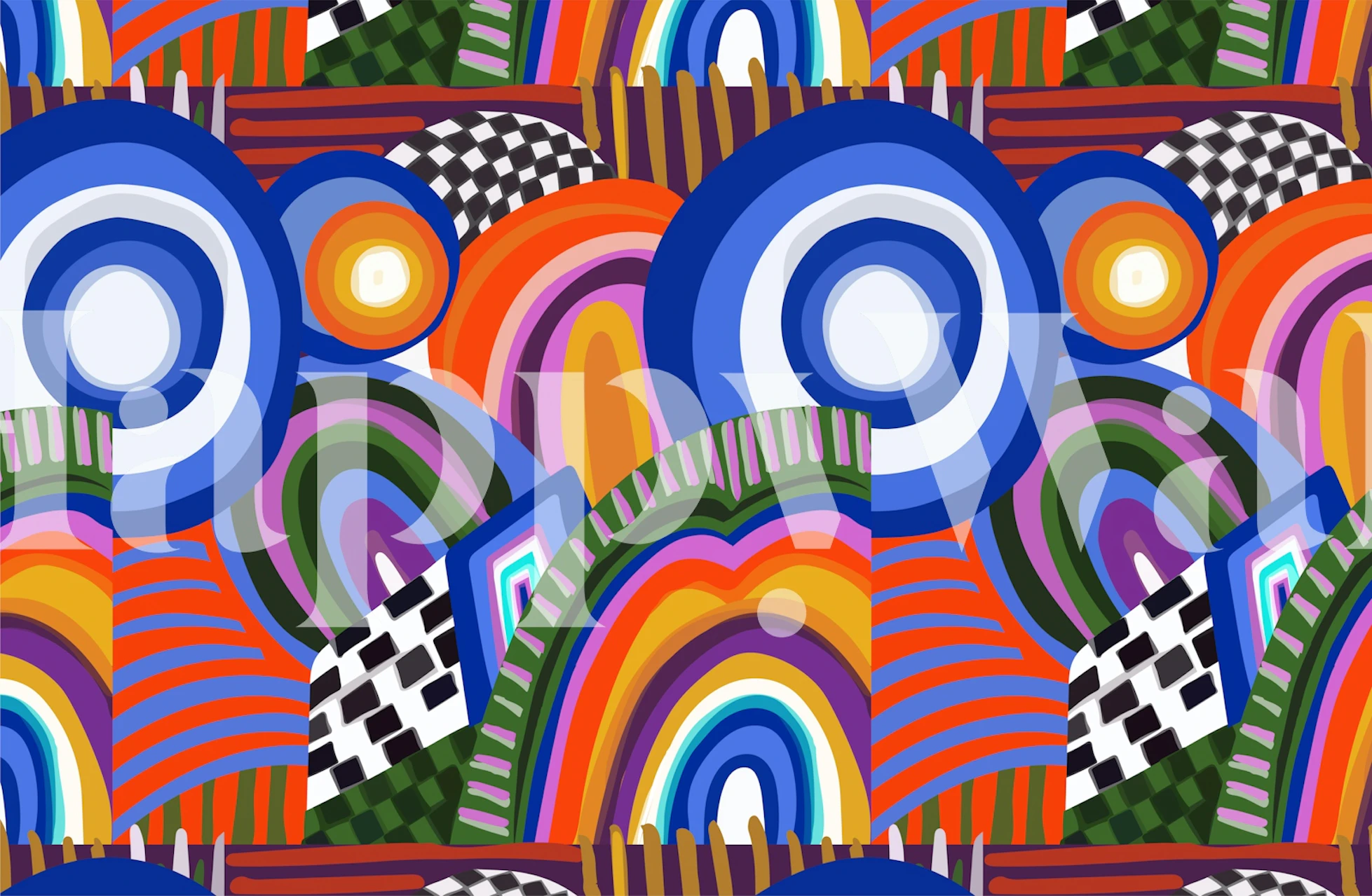 San Francisco in Berlin behangontwerp