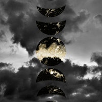 Mystical Moon Phases 1 tapet