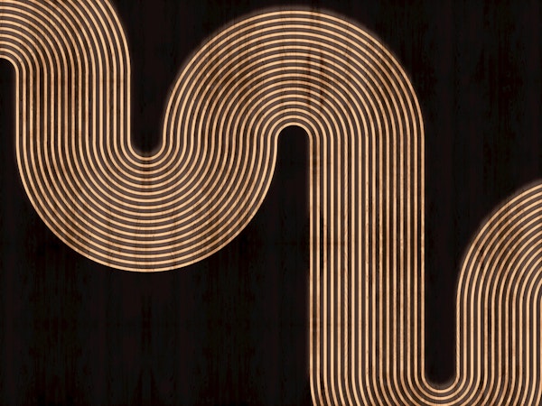 Mid Century Modern Bauhaus Wood