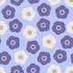 SPRING DAISIES Fresh Floral - Lavender Purple