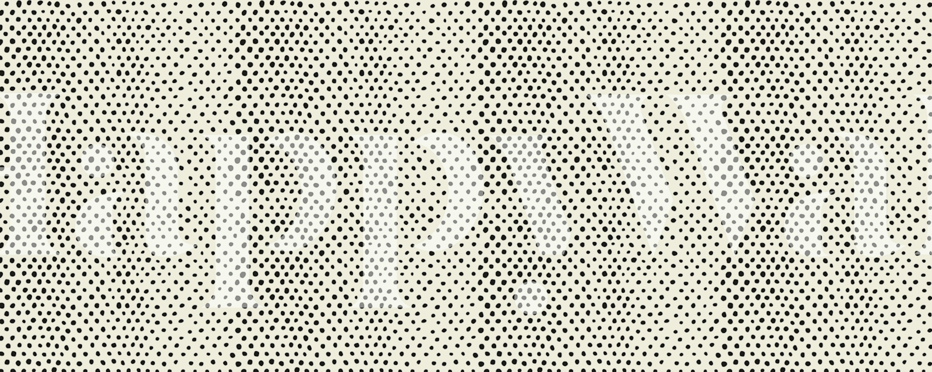 Elegancka fototapeta z subtelnym wzorem kropek zatytułowana „Harmonia Punktów”