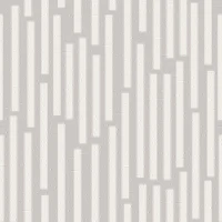 SHOWERS Vertical Geo Stripes - Warm Gray wallpaper