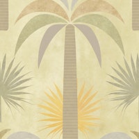 Calm Oasis Palm Tree Reverie papel de parede