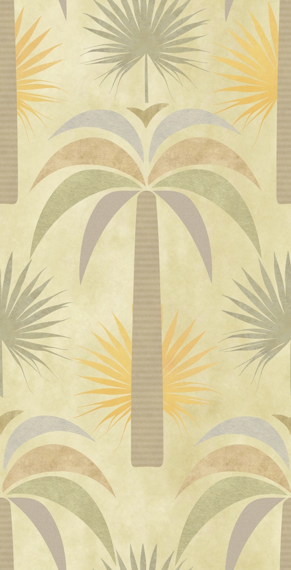 Calm Oasis Palm Tree Reverie