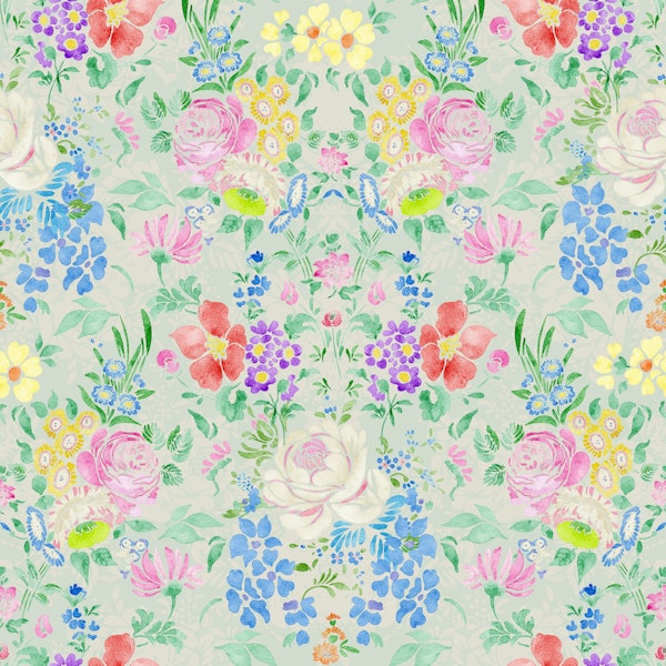 Vintage Flowers Nostalgia - large