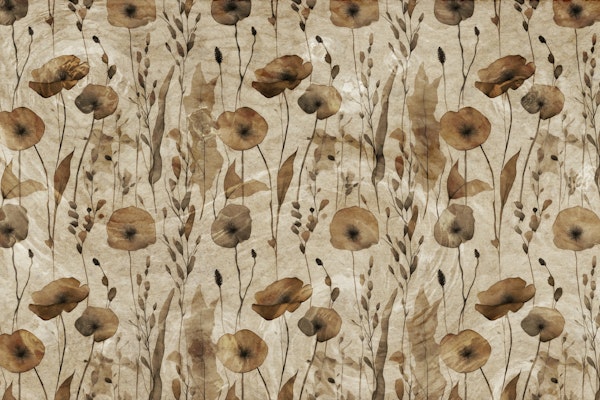 Muted Neutral Dry Flowers