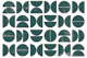Cutout Bauhaus Grunge