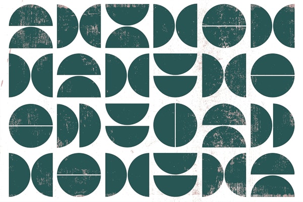 Cutout Bauhaus Grunge