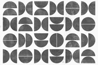 Geometrical Bauhaus tapete