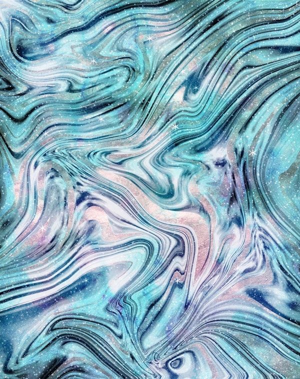 Bohemian Unicorn Marble 2