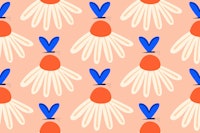 Coneflowers and Butterflies papiers peint