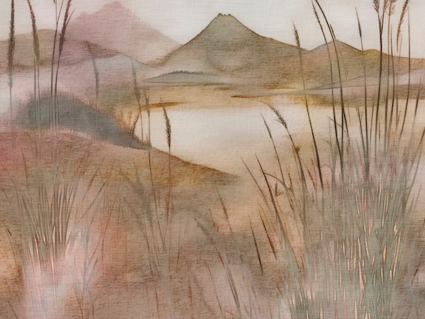 Moody Japandi Landscape