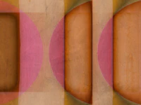 Moody Muted Bauhaus tapete