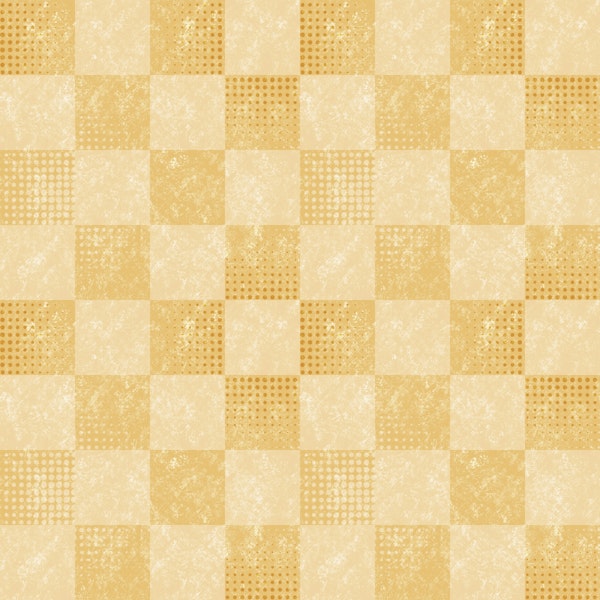 Gold checker chess pattern
