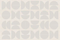 Ivory Gray Bauhaus wallpaper