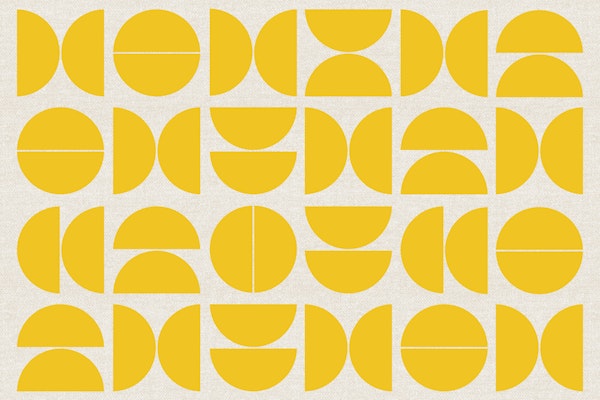 Sunny Yellow Bauhaus