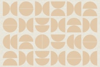 Ivory Blush Bauhaus wallpaper