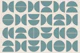 Medium Blue Bauhaus