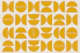 Gold Yellow Bauhaus