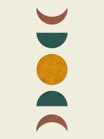 Moon phases 8 papiers peint