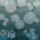 Watercolour Jellyfish - Petrol