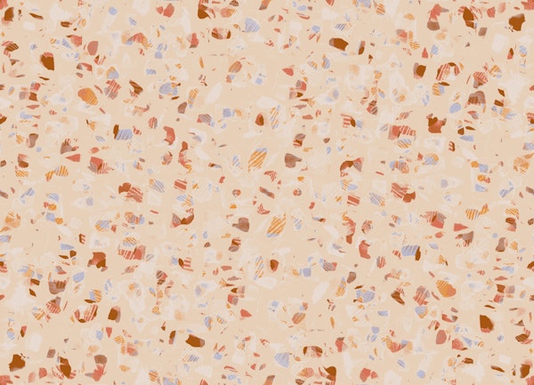 Terrazzo Tranquility - Dusty Red Granite