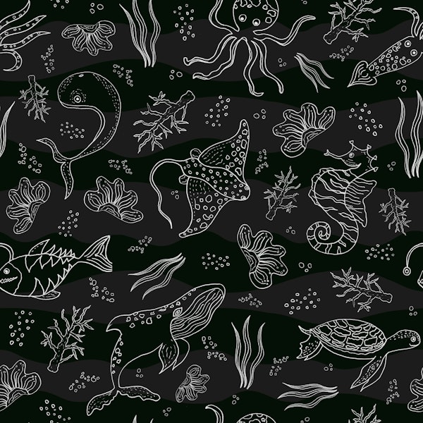 Ocean Life Dark