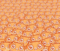 CatGalore - orange tapete