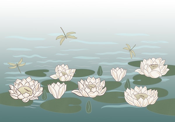 Waterlilies Pond on Hooker's Green Gradient