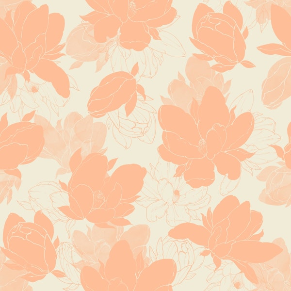 Blooming Peach Fuzz Color A