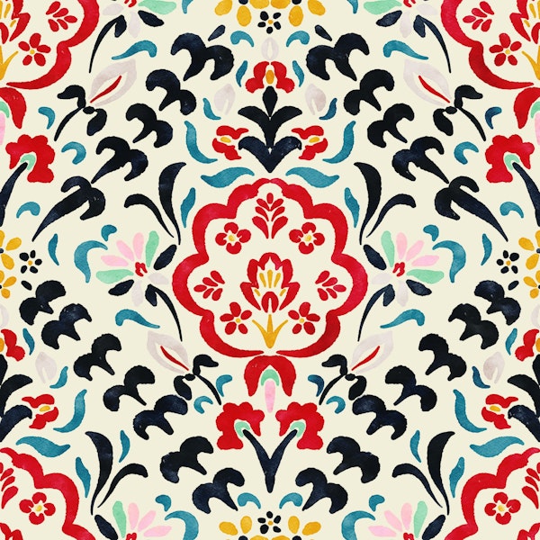 Bohemian Bliss Suzani light - medium