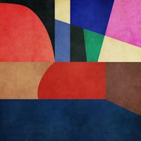 Abstract Geometric Square 1 carta da parati