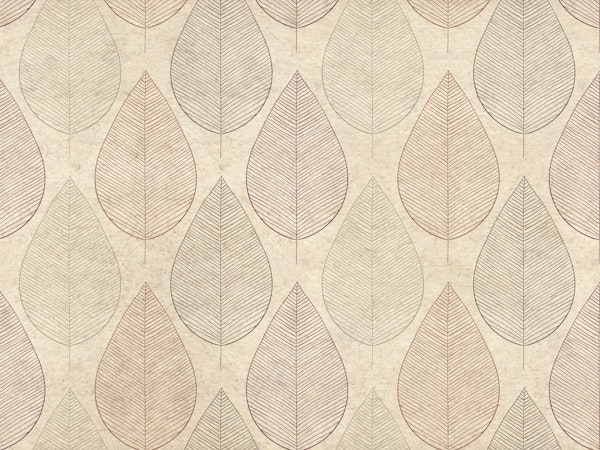 Minimalistic Japandi Leaf