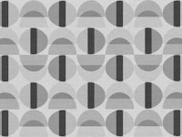 Stylish Mid Century Circles papiers peint