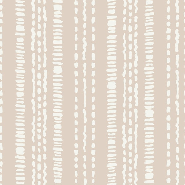 Boho stripe neutral sand