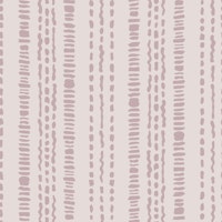 Boho stripe pale rose mauve papiers peint