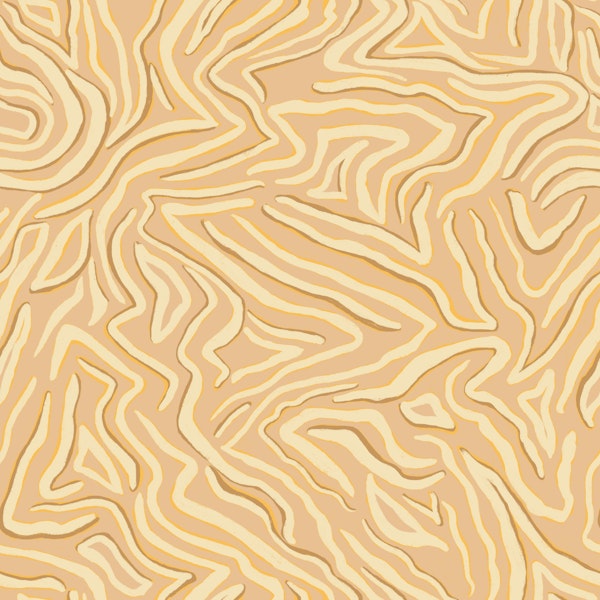 Tiger's Elegance - Tonal Safari Chic