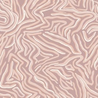 Mystic Safari Twilight - Tonal Dusty Purple tapete