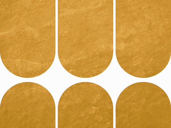 Golden Mid-Century Arches