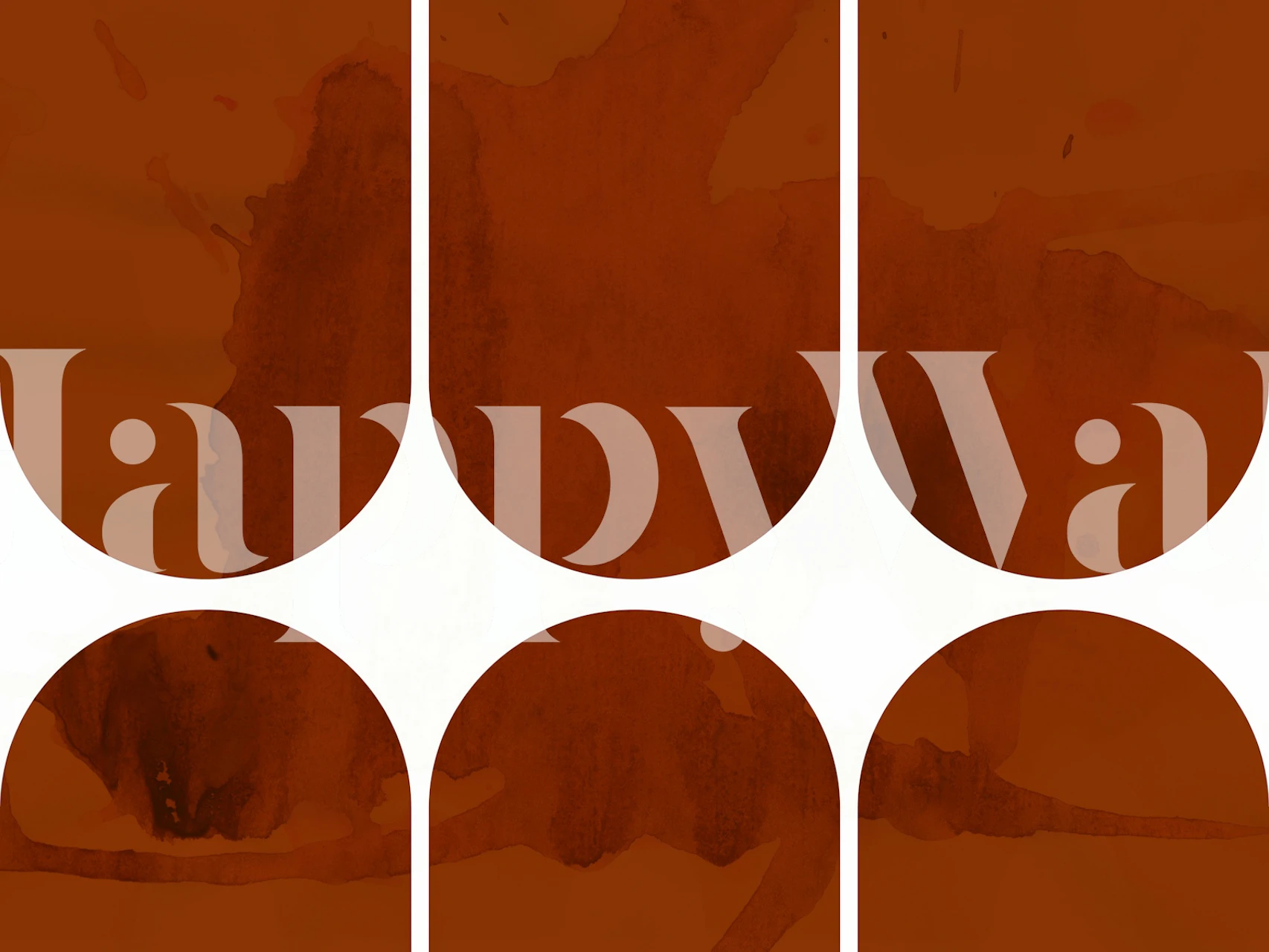 Warm Mid-Century Arches i et rum