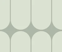 Soft Mid-Century Arches papel de parede